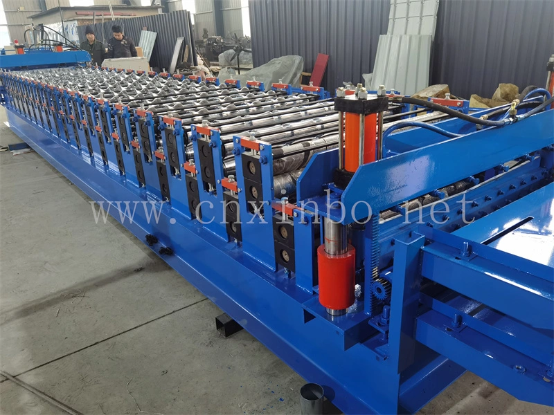 Double Layer Roofing Sheet Making Machine Steel Tile Roll Forming Machine