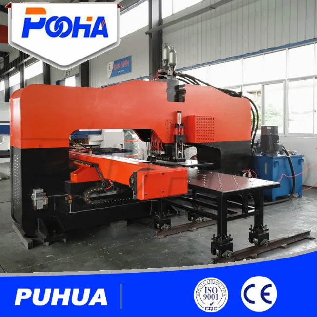 Hydraulic CNC Punching Machine for Heavy Steel Sheet Metal