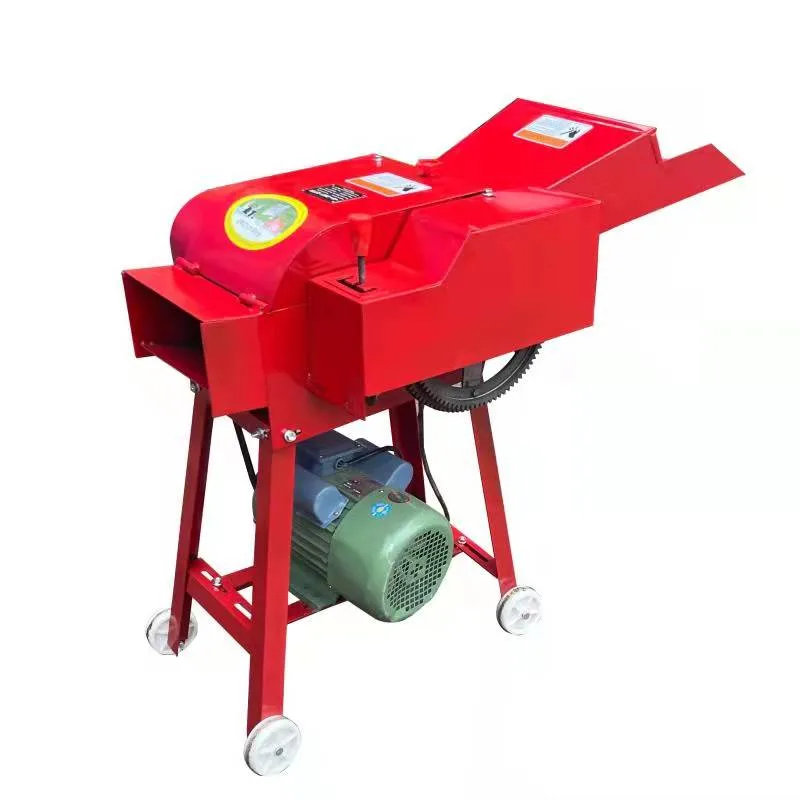 Weiyan Factory Best Sale Small Farm Home Use Wet and Dry Chaff Cutter for Cattle Feed Processing High Quality