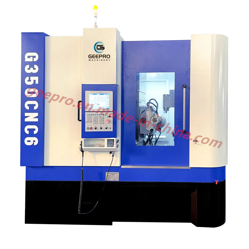 G350 8 Modules CNC Gear Hobbing Machine for Helical Cutting Dia 350mm