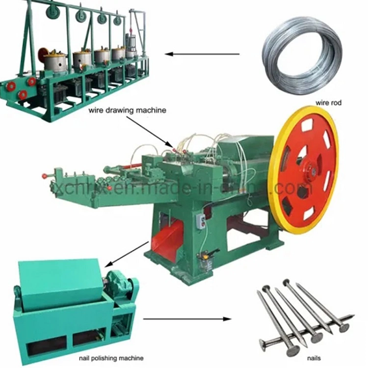 Wire Drawing Machine for Nail Making Common Iron Nail Making Machine