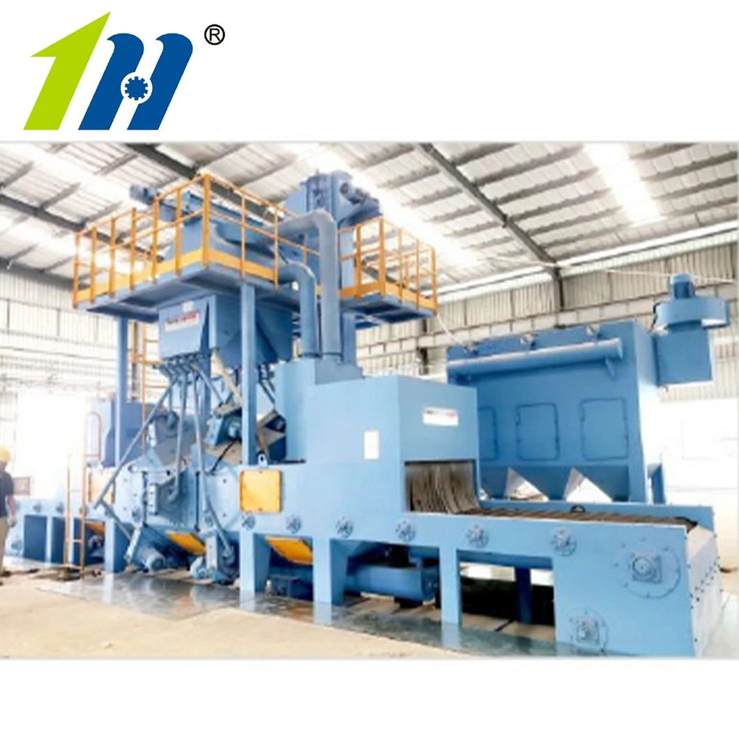 Aluminum Parts Wire Mesh Belt Conveyor Shot Blasting Machine