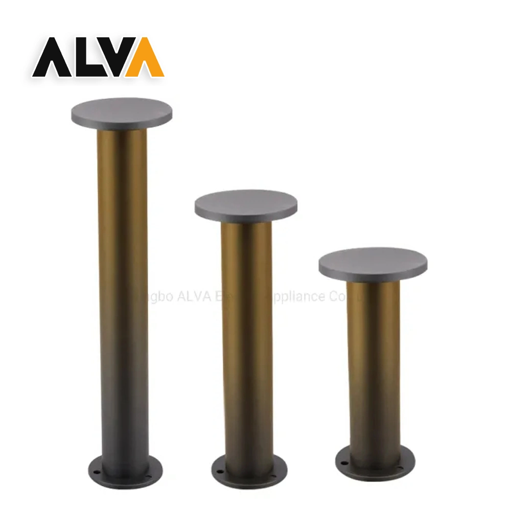 CE Approved Solar LED Bollard Light in Outdoor Garden Square Parks Yard