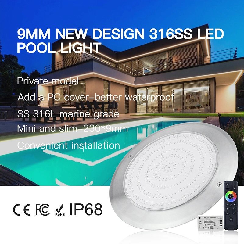 White/Warm White/RGB Color Waterproof LED Underwater Swimming Pool Light