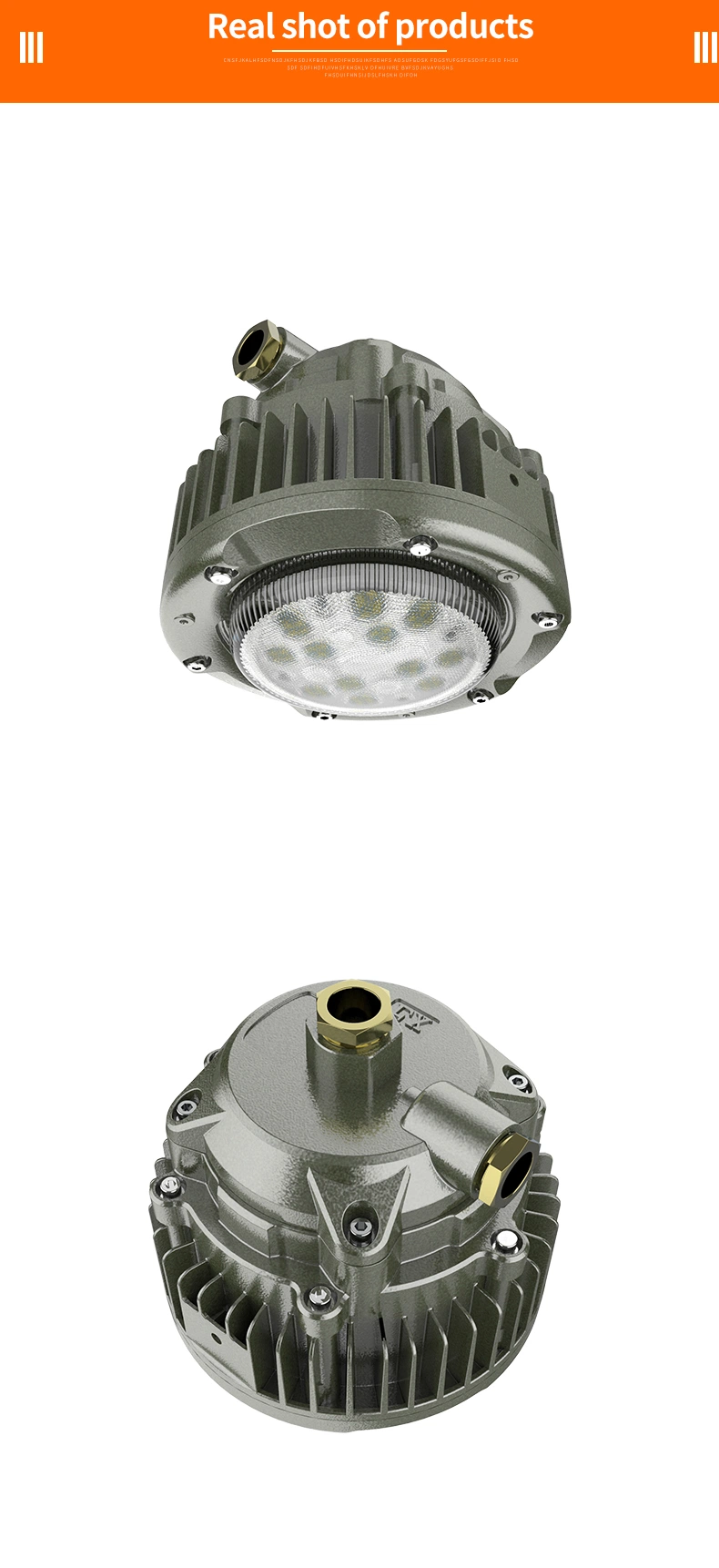 40W Atex LED Tunnel Light with Well Heat Dissipation