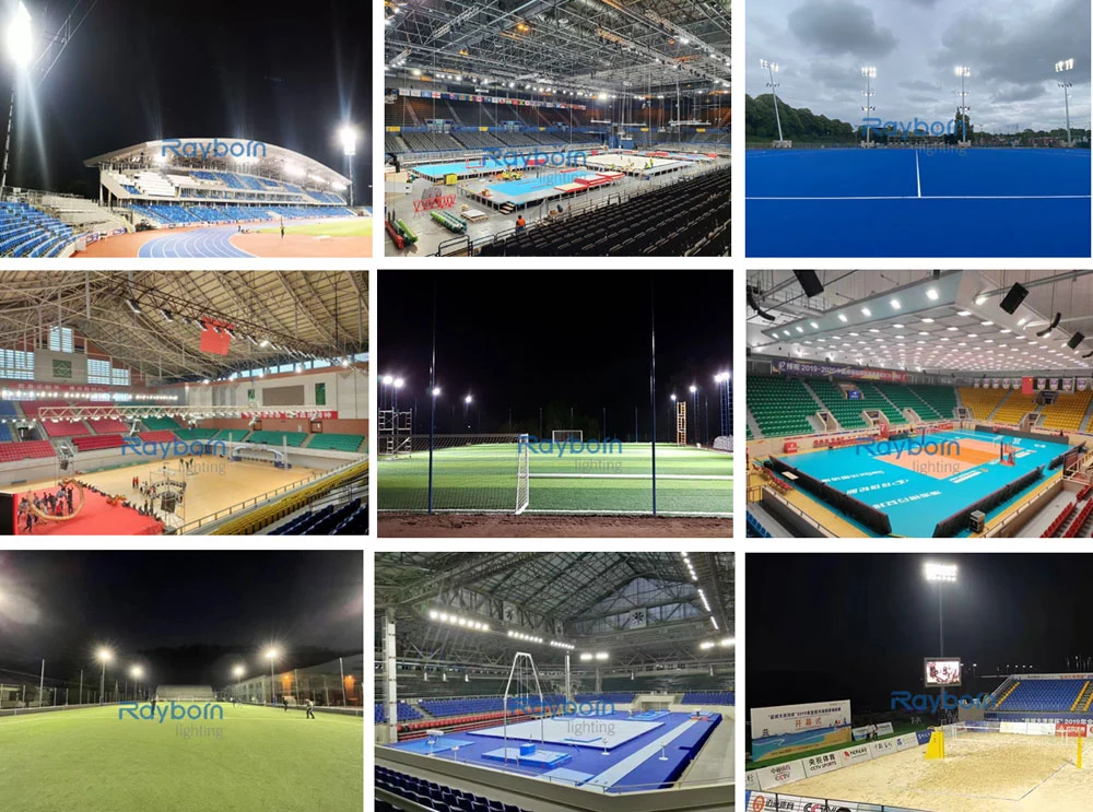 Outdoor Best 100W 150W 200W 250W 300W 400W 500W 600W 800W 1000W LED Flood Lighting Stadium Sports Football Field Basketball Court Park Square Arena Light