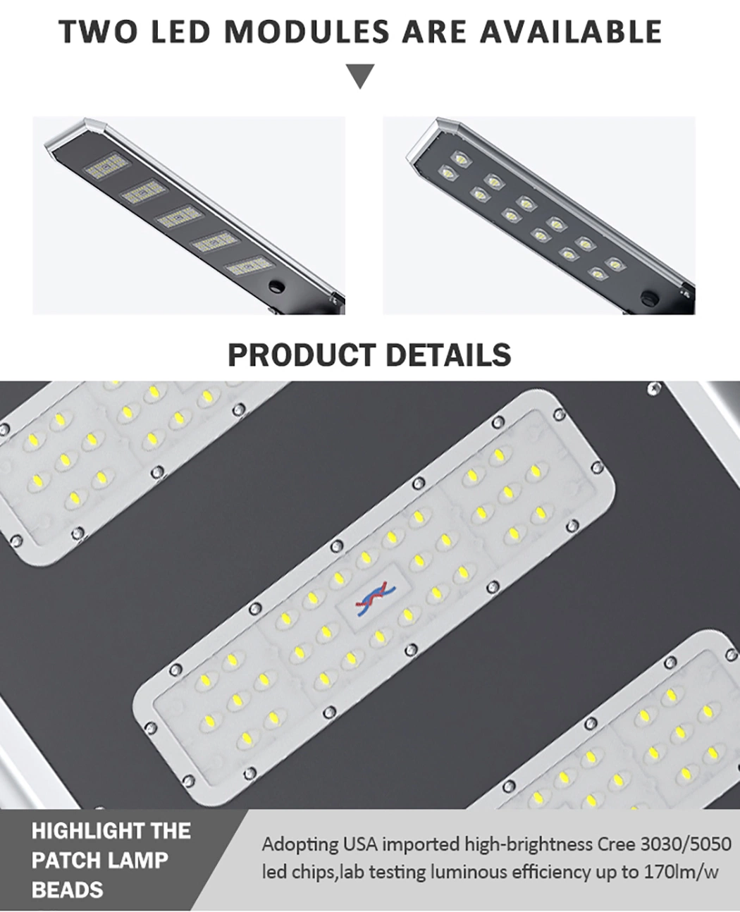 Outdoor Light Motion Lights Sensor Lighting System Wall Strands Solar Street Lighet