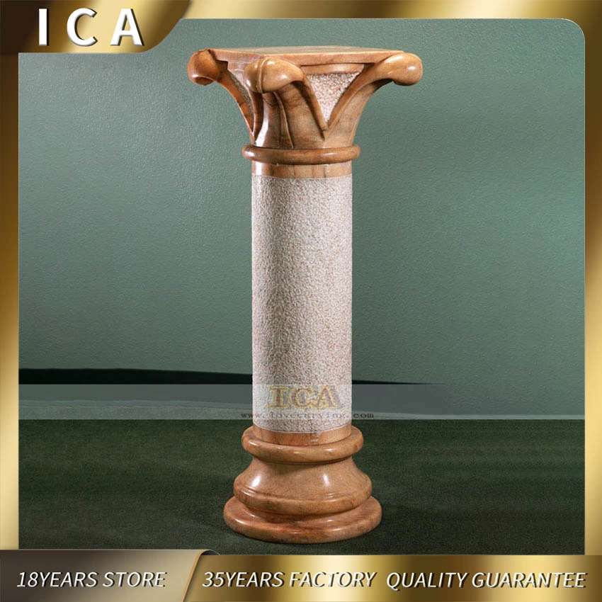 Red Marble Pillar Classic Roman Small Column