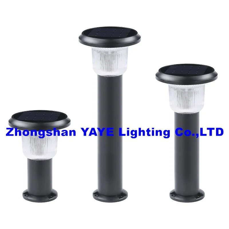 Yaye Hottest Sell 2023 IP66 Solar Garden Light Solar Powered Waterproof LED Outdoor Pathway Solar LED Bollard Light with 1000PCS Stock/ 2 Years Warranty