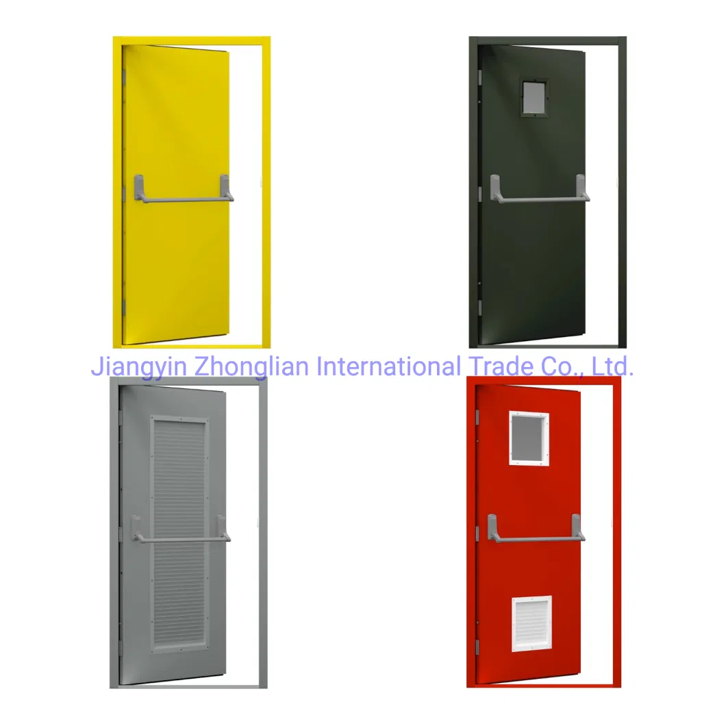 Emergency Escape Fireproof Door for Public Place Best Price in China