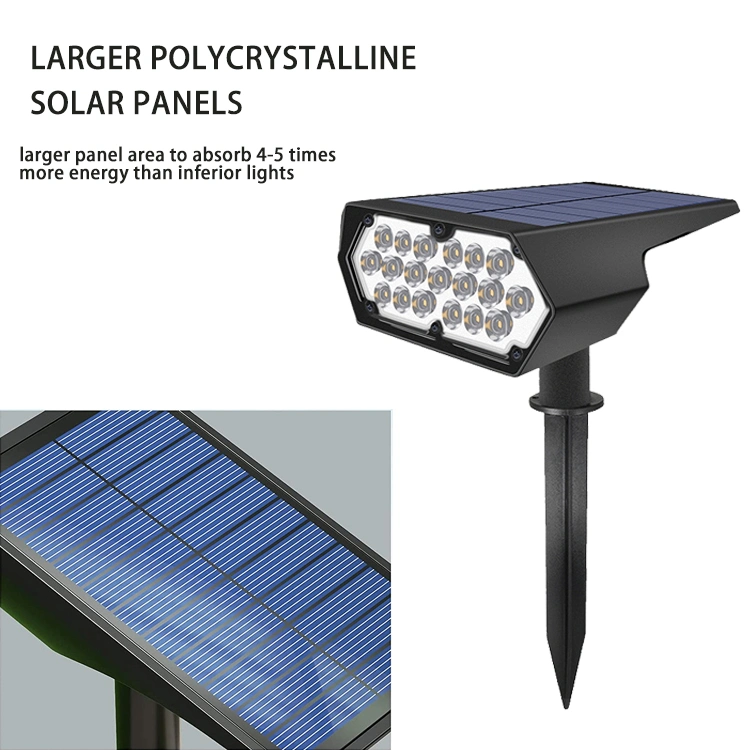 Solar Lawn Light IP65 Waterproof Outdoor Garden High Power Solar Spot Light