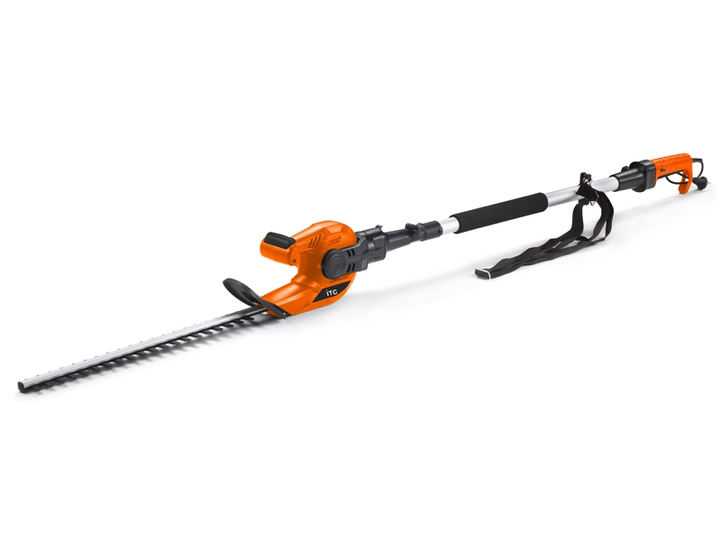 2in1 Set Electric Pole/Telescopic Hedge Trimmer/Short Hedge Trimmer-Garden Power Tools