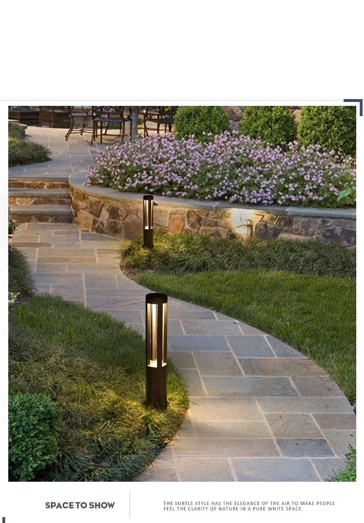 9/12/15/22W Bollard LED Exterior Light Garden Lighting Park Lawn Lights