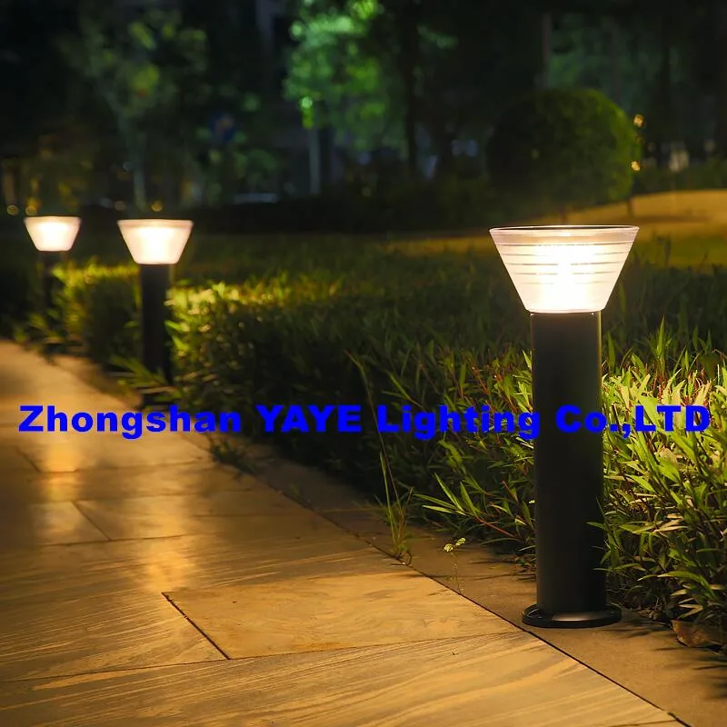 Yaye Hottest Sell Outdoor IP66 Waterproof LED Bollards Aluminum LED Pathway Light Modern Style LED Solar Garden Lawn Landscape Light with 1000PCS Stock
