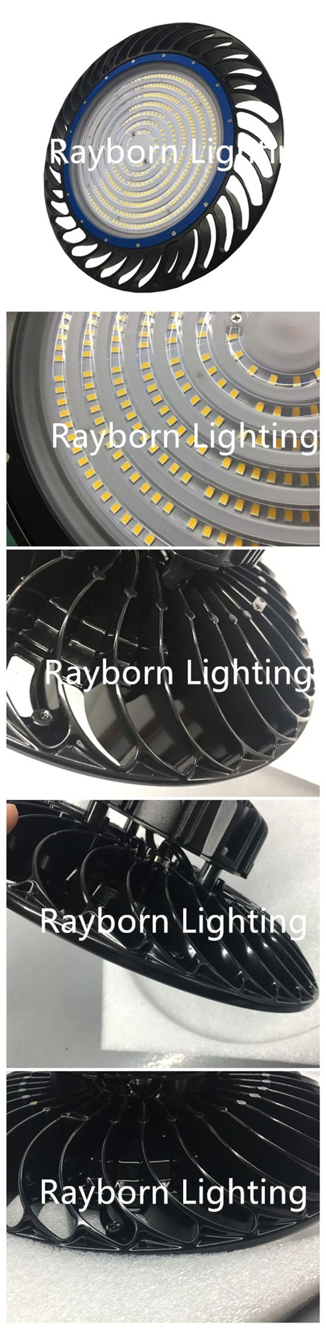 250W Industrial Lighting High Quality Mean Well Driver LED High Bay Light for Workshop Lighting
