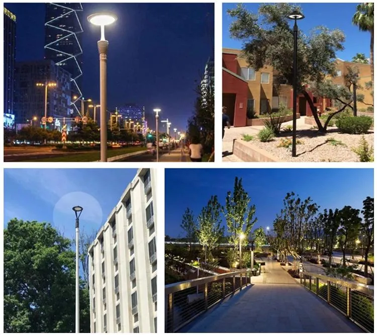 Robust Aluminum Profile 80W 100W 120W LED Garden Park Lighting Urban Street Luminairs