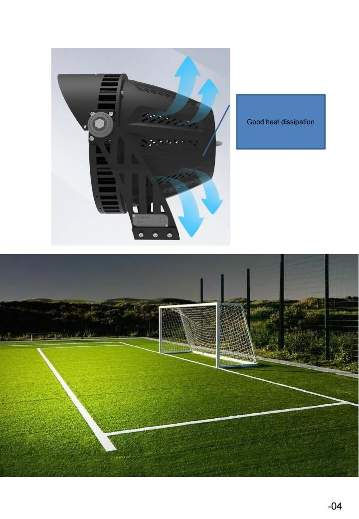 IP67 Projector Outdoor Stadium Lighting Flood Sports Field 500W 1000W LED Spot Light