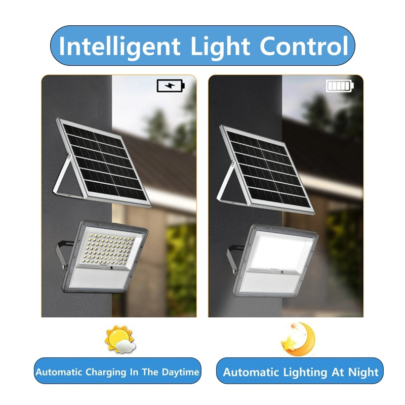 Light Messenger The LED 400W Floodlight Billboard Solar Iumination Outdoor Backyard Lights LED Solar Flood Lighting 300W Lamparas Lamp Solares