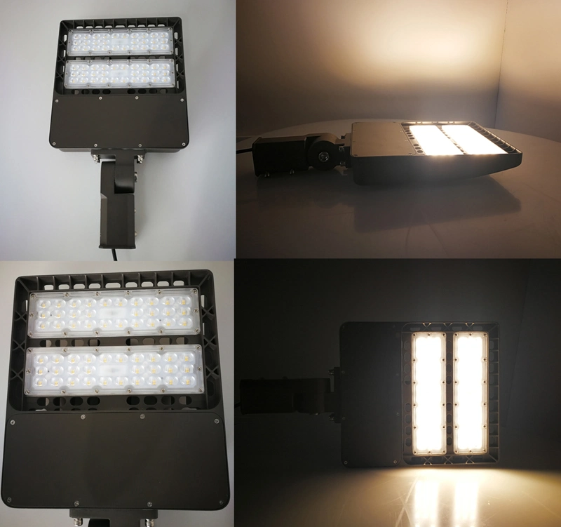White Hours High Power 300W Adjustable LED Shoe Box Light for Outdoor Main Road Street Park Lot Area Lighting