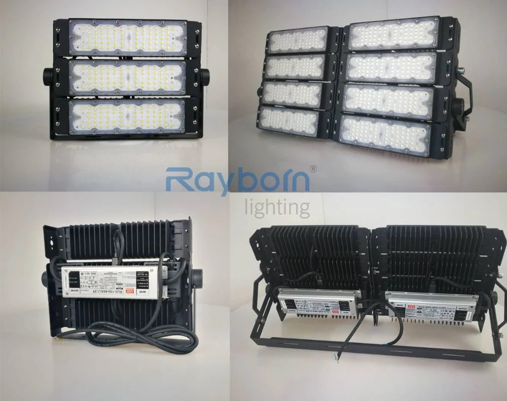 Outdoor LED Light 100W 150W 200W 250W 300W 400W 500W 600W 750W 800W 1000W Flood Lighting for Stadium Sports Field Football Field Tunnel Tennis Court High Mast