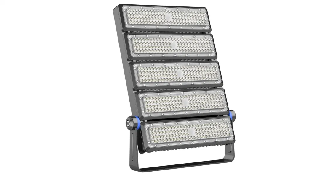 Module Design LED Flood Light IP66 Water-Proof 50W 100W 200W 300W 400W 500W 150lm/W LED Tunnel Light/Football/Tennis /Sports Court Lighting Stadium Light