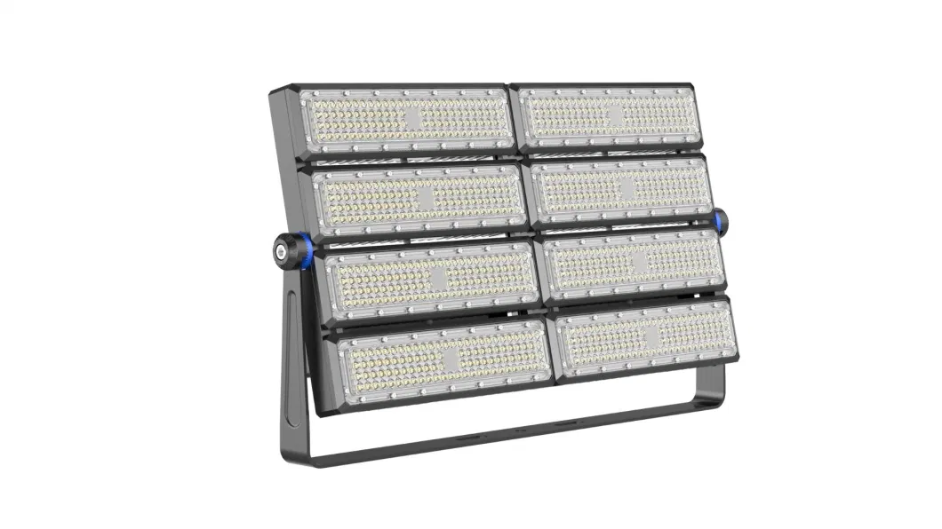 Module Design LED Flood Light IP66 Water-Proof 50W 100W 200W 300W 400W 500W 150lm/W LED Tunnel Light/Football/Tennis /Sports Court Lighting Stadium Light