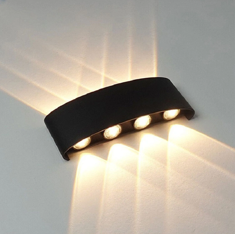 2W 4W 6W 8W 10W 12W Modern Decorative Outside Waterproof Outdoor LED Garden Wall Lights