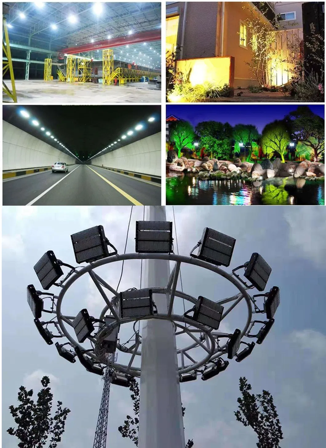 150W IP66 LED Flood Light Sports Stadiums Lighting