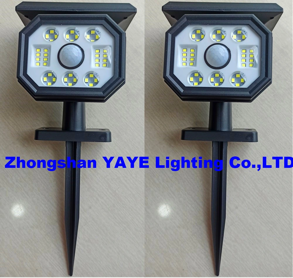 Yaye 2022 Hottest Sell 7W Outdoor Waterproof IP65 Solar LED Garden Lawn Light /Solar Spot Light with