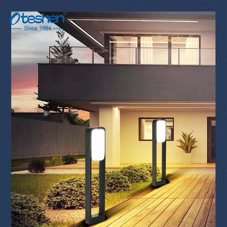 CE Approved Garden Style 163*57*800 mm LED Outdoor Bollard Lights Light