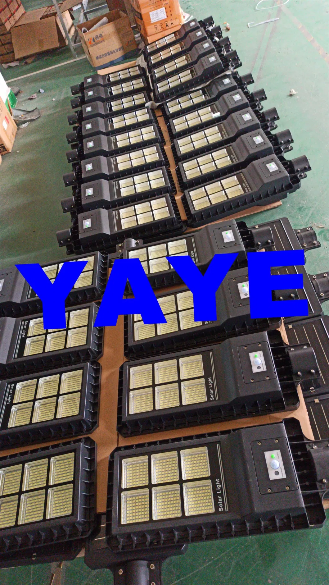 Yaye Solar Supplier CE 300W Aluminum Waterproof IP66 All in One Solar LED Street Road Highway Park Lighting Remote Controller/ Radar Sensor/ 3 Years Warranty