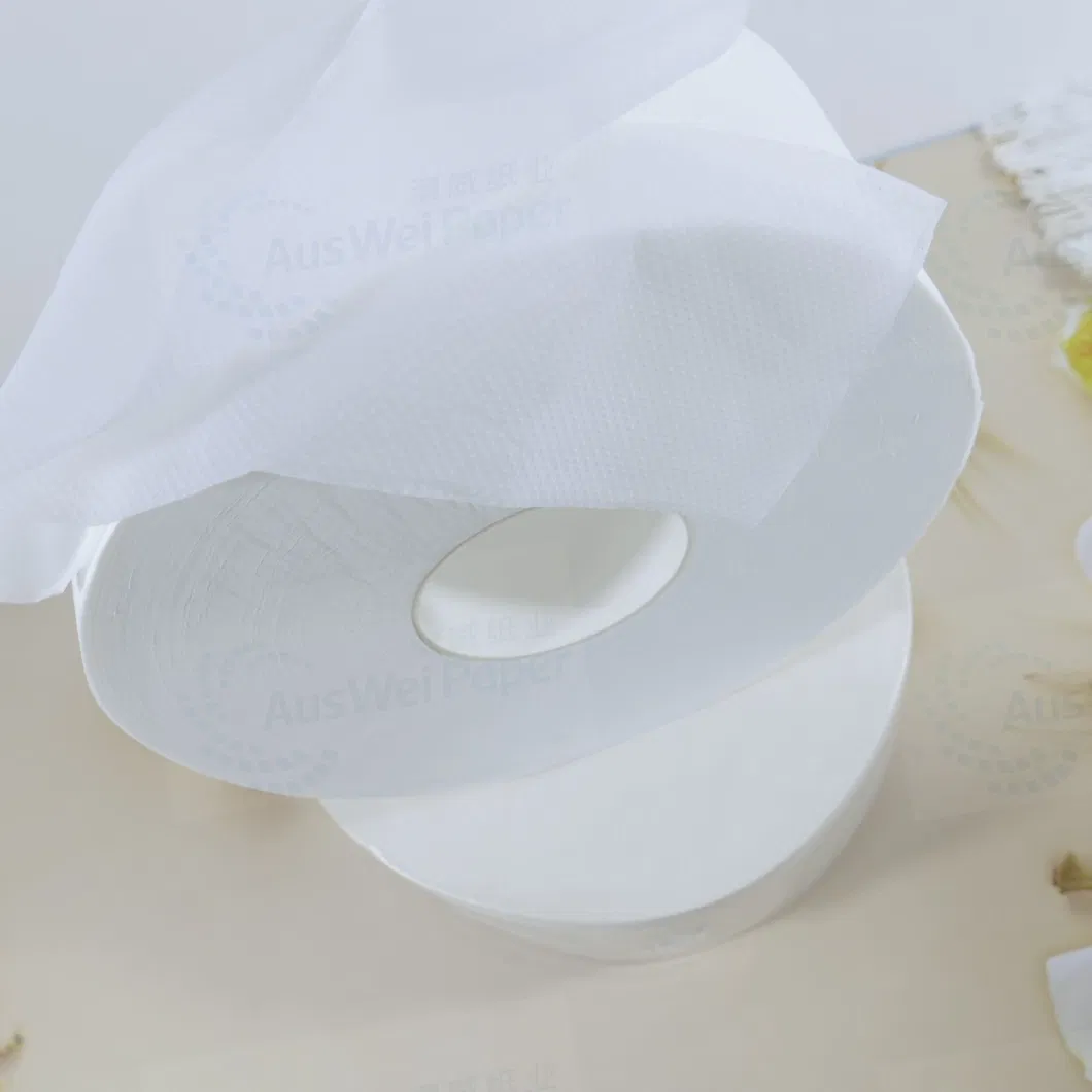 Classy Jumbo Toilet Paper Roll for Public Places with Luxury Embossing, FSC Certification, and Premium Quality