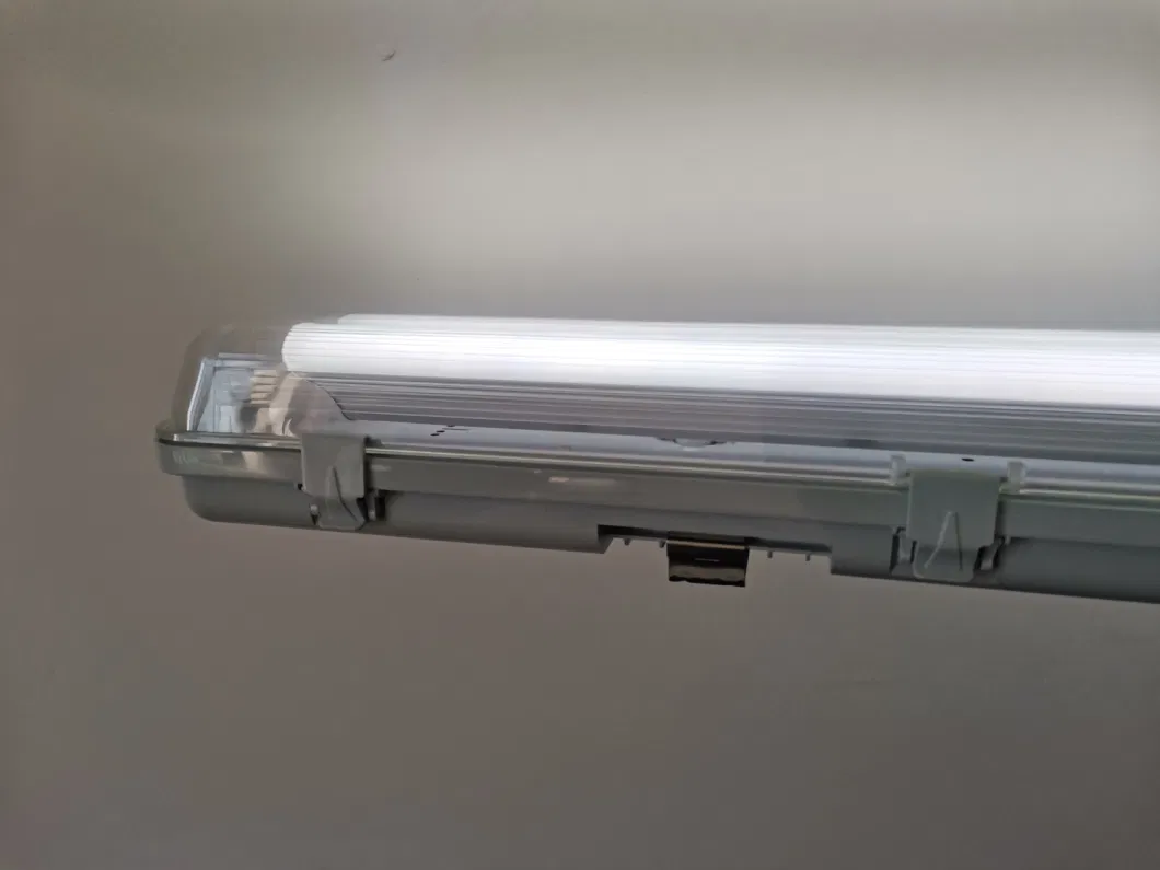 IP65 Waterproof Lamp 3 Years Warranty LED Tri-Proof Light Housing IP65 Waterproof Light Fixture Tube Plastictriproof LED Fitting