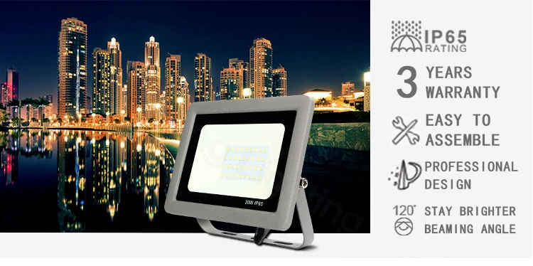 High Power AC85-265V Input PWM Dimmable Garden Landscape IP67 Aluminium Smart Football Field 1000 Watt LED Flood Light