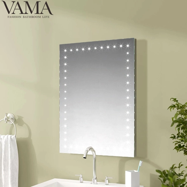 Vama Well Hung Multi-Function Glass Mirror ETL LED Light 7687
