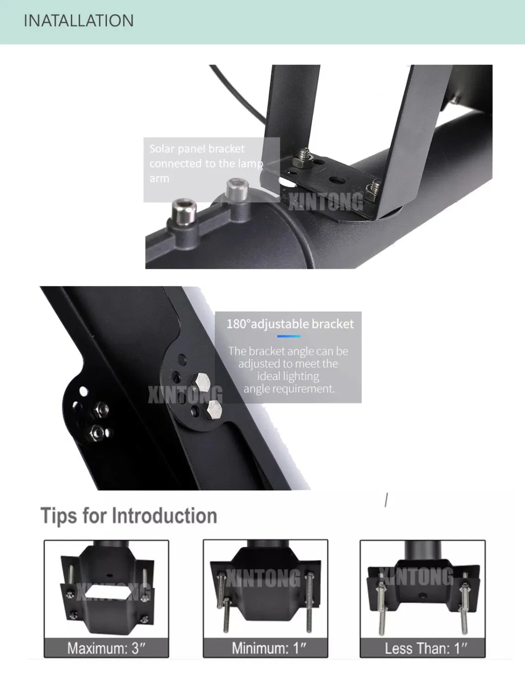 Maintenance Free Solar LED Wall Lamp with WiFi Controller