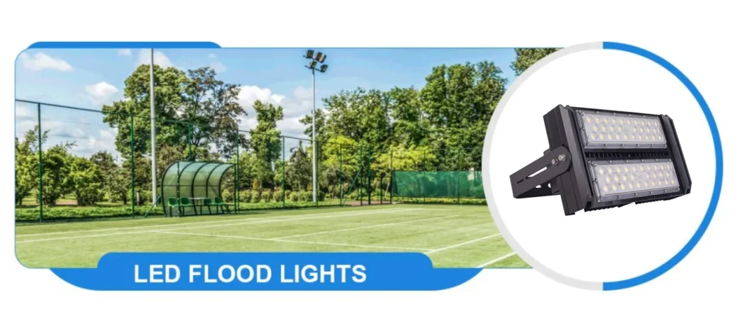 IP66 Tunnel Lighting Outdoor Tennis Basketball Football Cricket Sport Field Floodlight Square LED Flood Lamp 120W LED Flood Light