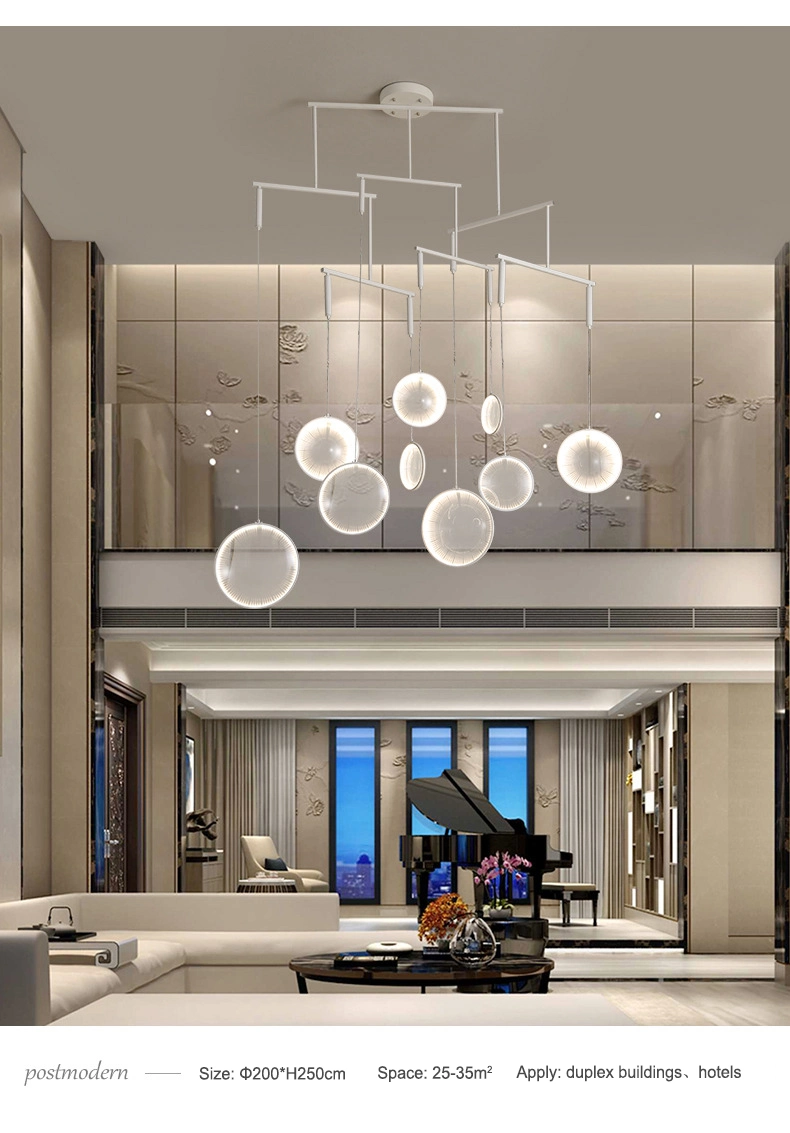 Modern Guangdong Creative Decorative Simple Indoor Hallway Dining Table Pendant Chandelier Light