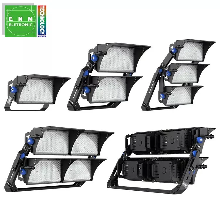 High Brightness LED Football Stadium Lighting Bridgleux Hot Selling Outdoor 500 1000 1500 2000 Watt Tennis Court LED Flood Light