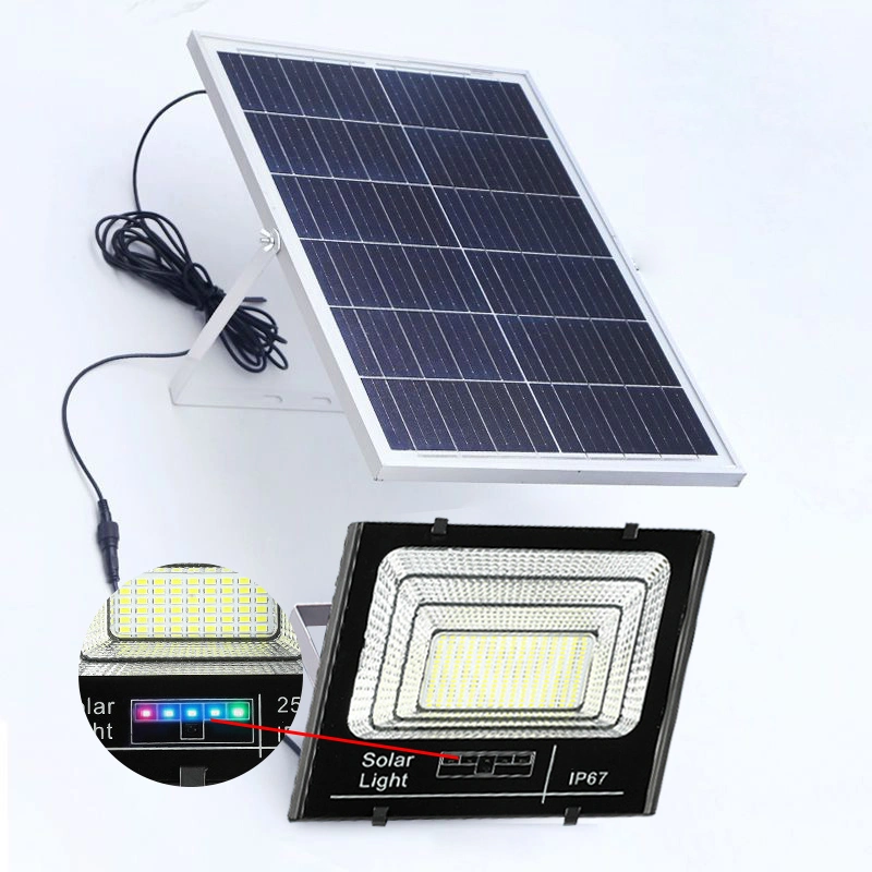 High Lumen IP67 Waterproof ABS Stadium Remote Control Solar Street Wall Light 300W 400W 600W 800W 1000W Outdoor LED Solar Flood Light