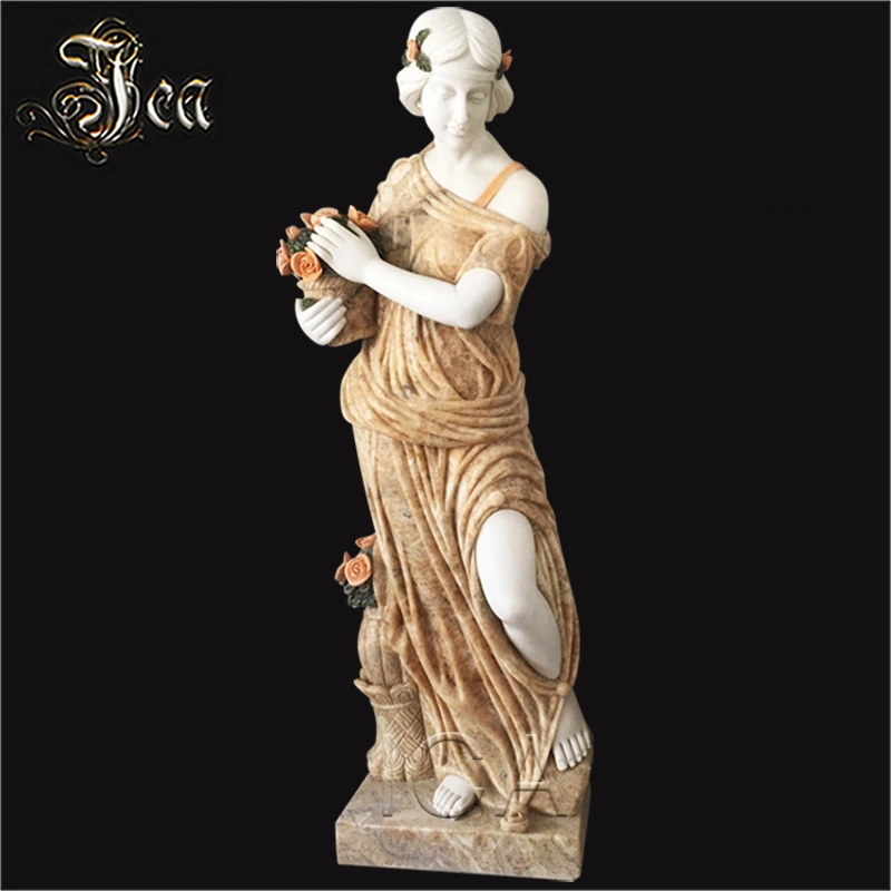 Decorative Stone Four Season Goddness Outdoor Garden Statue