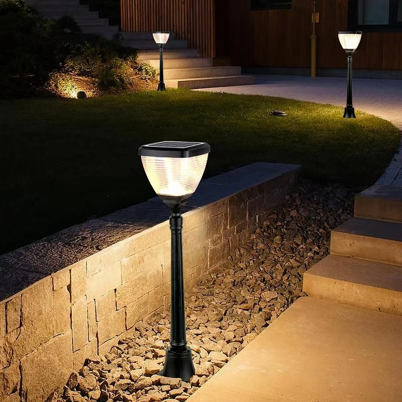 Outdoor Commercial/Residential Landscape Garden Driveway Pathway Lawn 5W Solar LED Bollard Lights