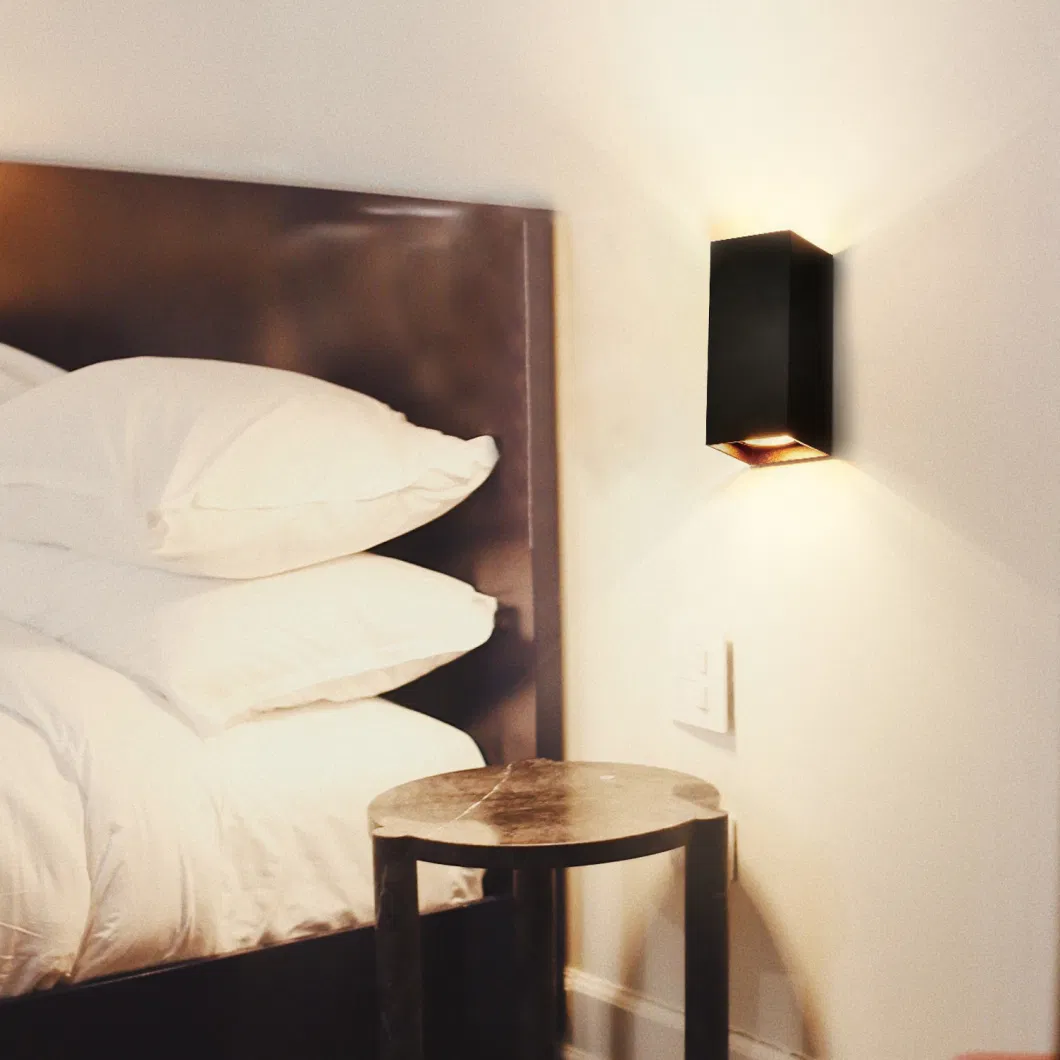 How Bright Morden Headboard Reading Lamp Aluminum LED Lamps Decoration Indoor Modern Bedside GU10 Wall Light Fixture
