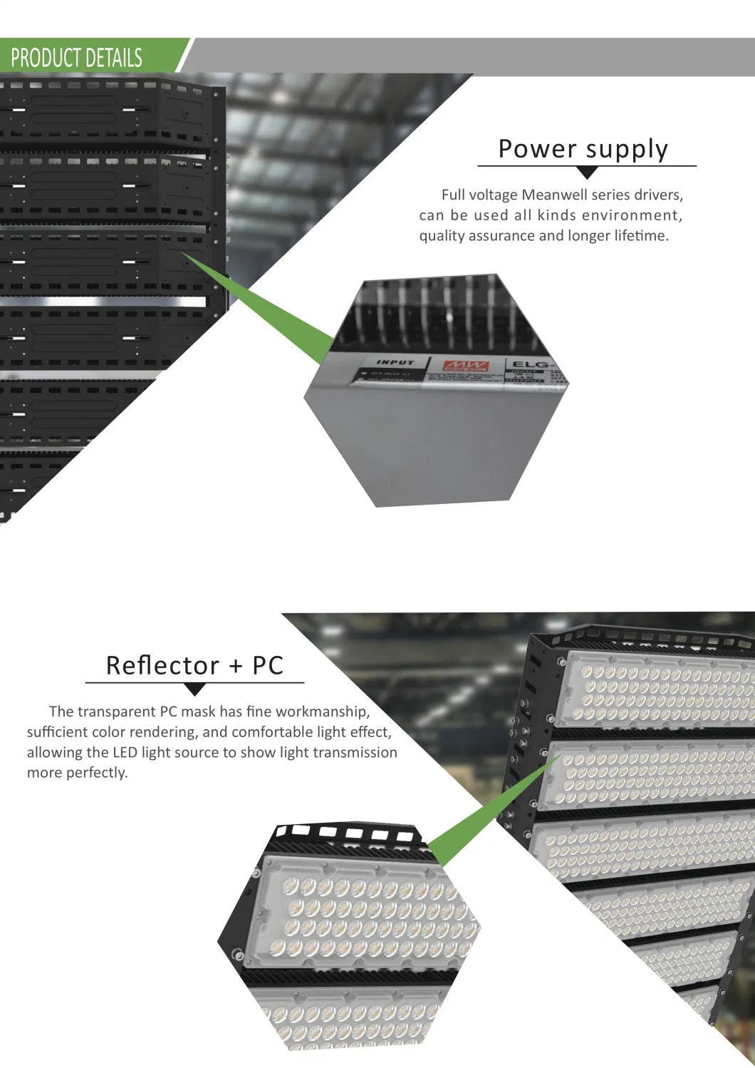 High Power LED Solar Outdoor Airport Garden Stadium Square High Mast Flood Tower Lighting