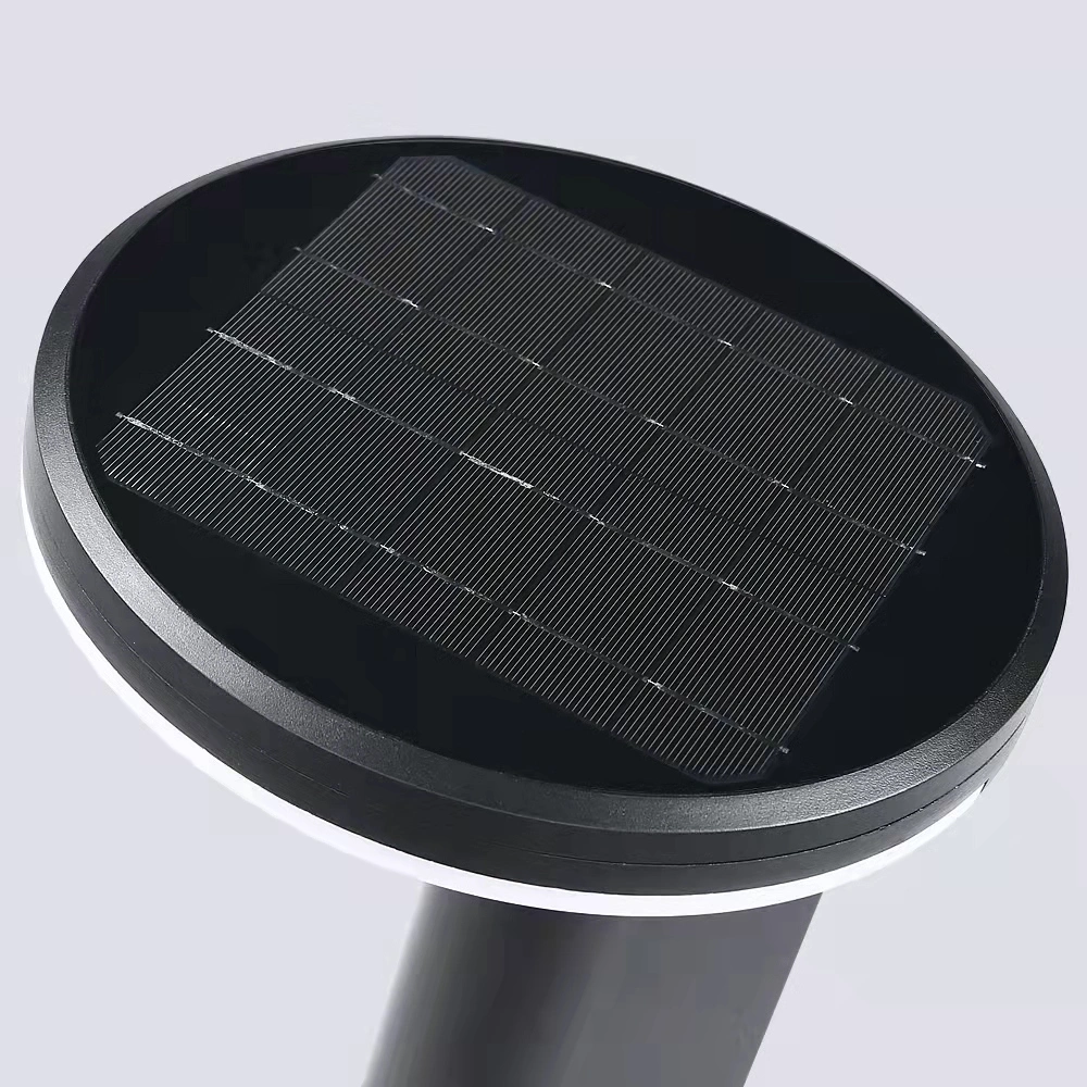 CE RoHS Decorative Commercial Garden Courtyard Pathway Pole Mounted Solar Lawn Light