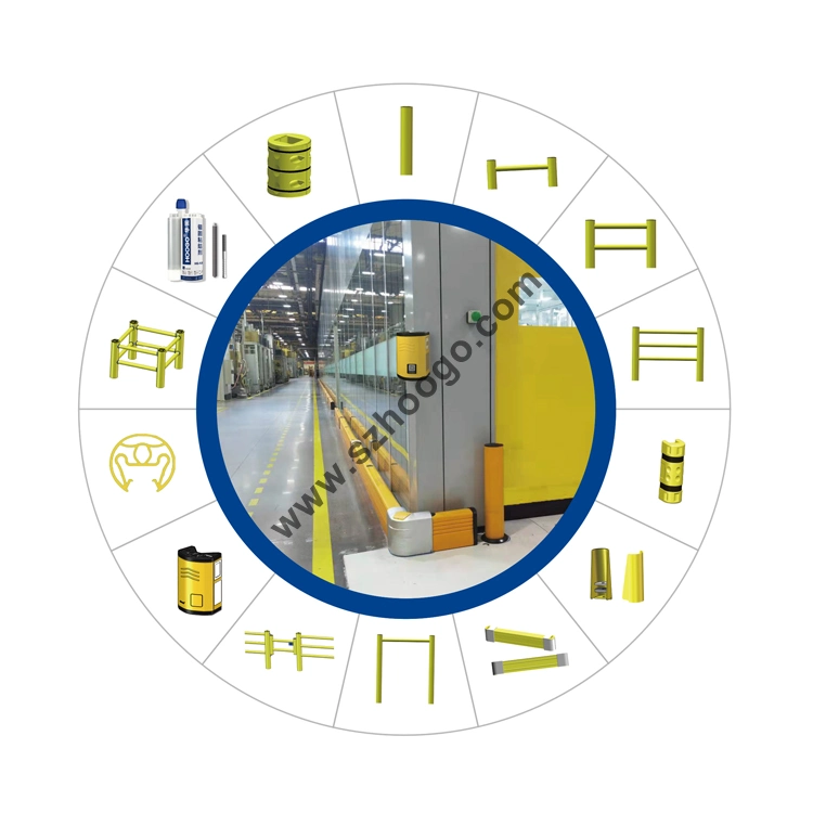 Collision Sentry Forklift Approach Warning Light Column Sentry Warning Sensors