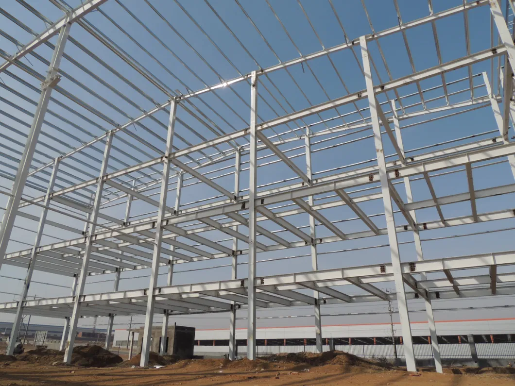 Steel Column of High Quality Light Steel Structure Warehouse Steel Workshop Building Material