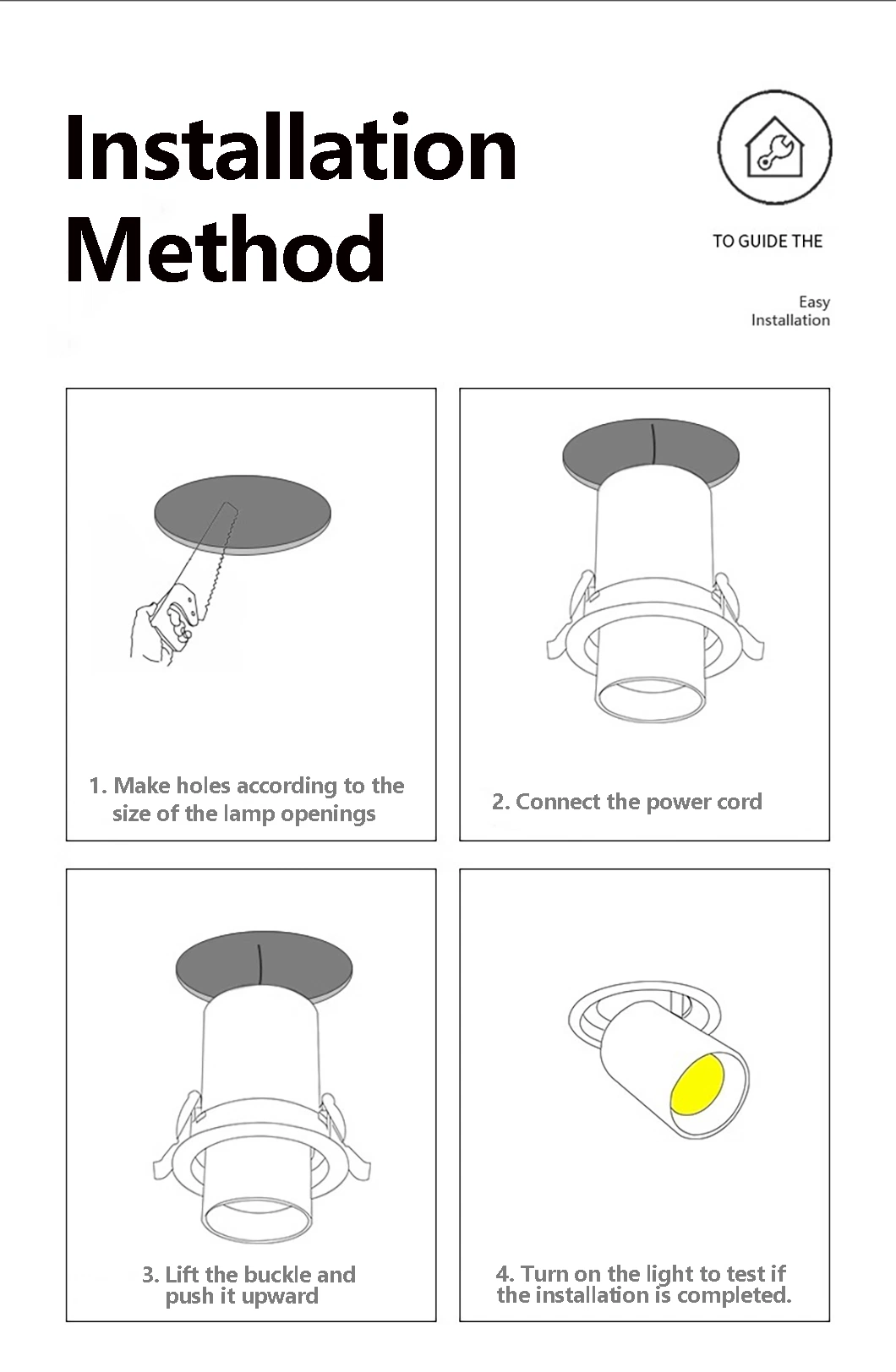 Trim Recsessed Trimless Recessed Pull Down LED Downlight 10W 15W 30W Spotlight Pull Down Ceiling Light Fixture