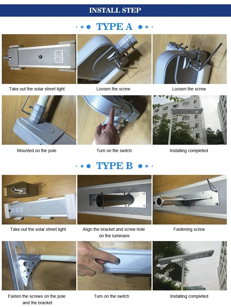 LED Modules House Solar Power Generation System Inverters