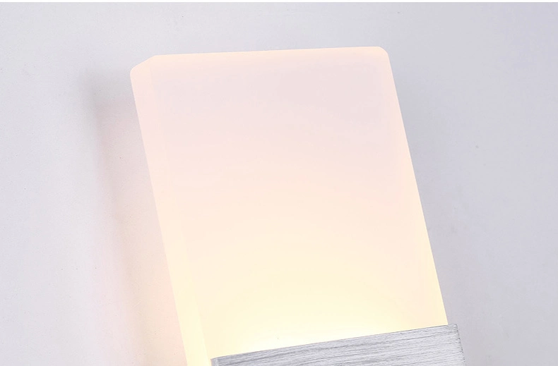 Indoor Lighting LED IP20 Aluminum Sandy Black White up and Down Light Hotel Villa Corridor Bedroom Decorative Wall Lamp